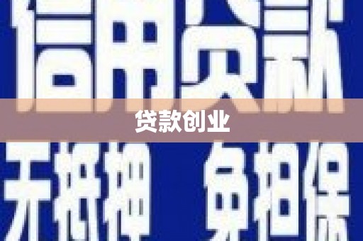 新泰贷款创业