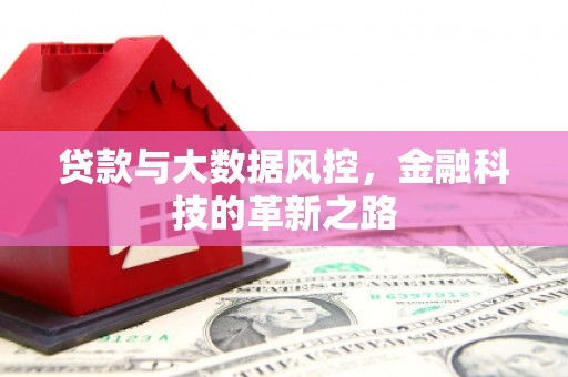 保税区贷款与大数据风控，金融科技的革新之路