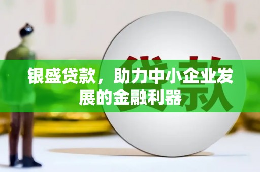 杭锦旗银盛贷款，助力中小企业发展的金融利器