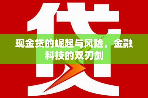 德钦现金贷的崛起与风险，金融科技的双刃剑