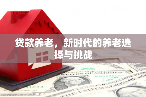 常山贷款养老，新时代的养老选择与挑战