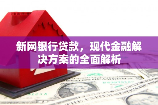 车城新网银行贷款，现代金融解决方案的全面解析