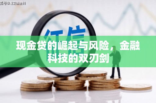 威远现金贷的崛起与风险，金融科技的双刃剑