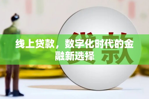 通山线上贷款，数字化时代的金融新选择