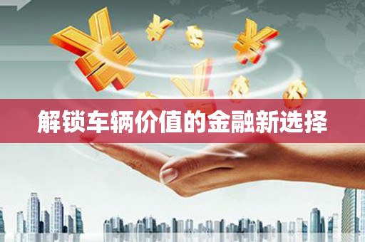 光山解锁车辆价值的金融新选择